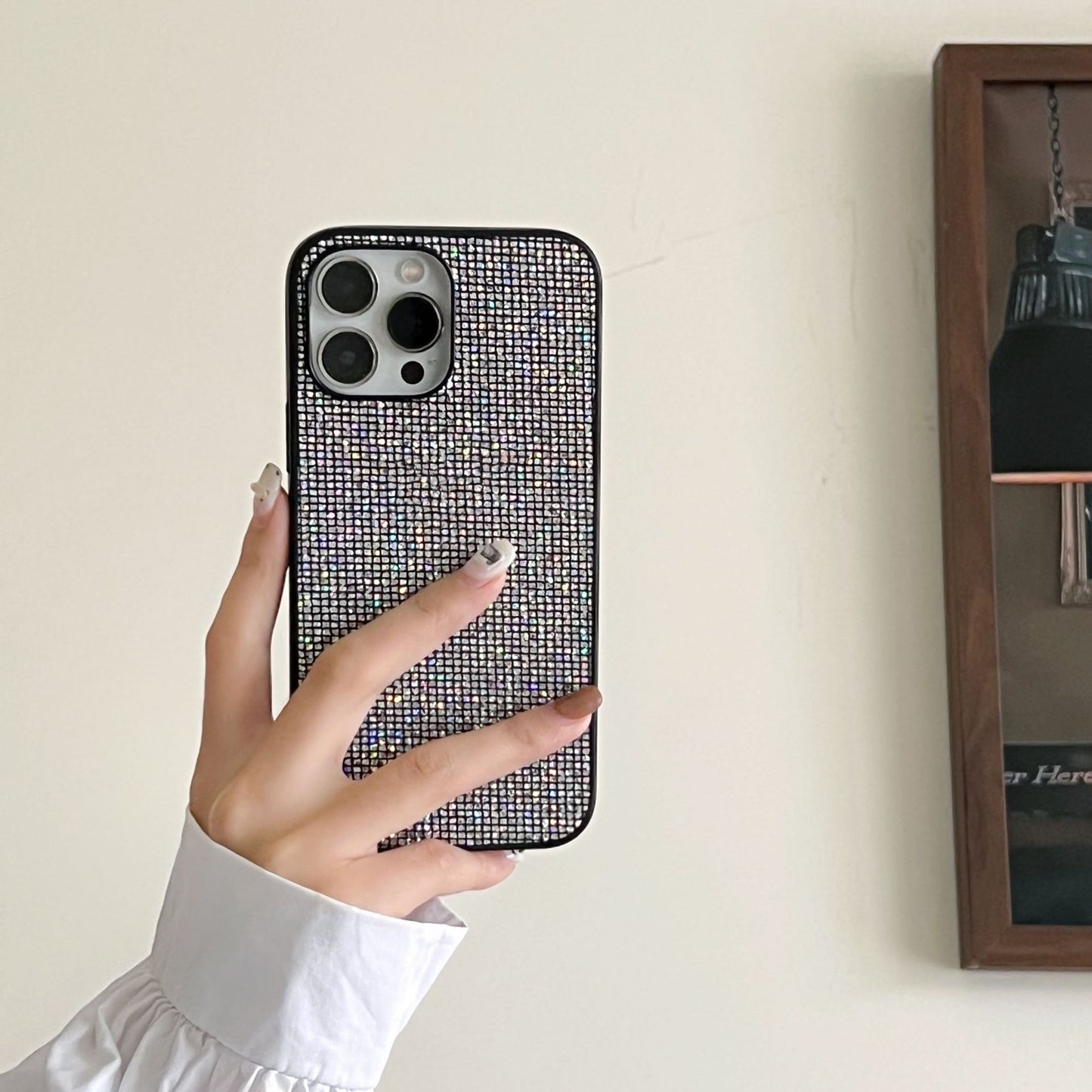 Creative Rhinestone iPhone Case – Full Body All-Inclusive Protective Cover - HZ Mobile