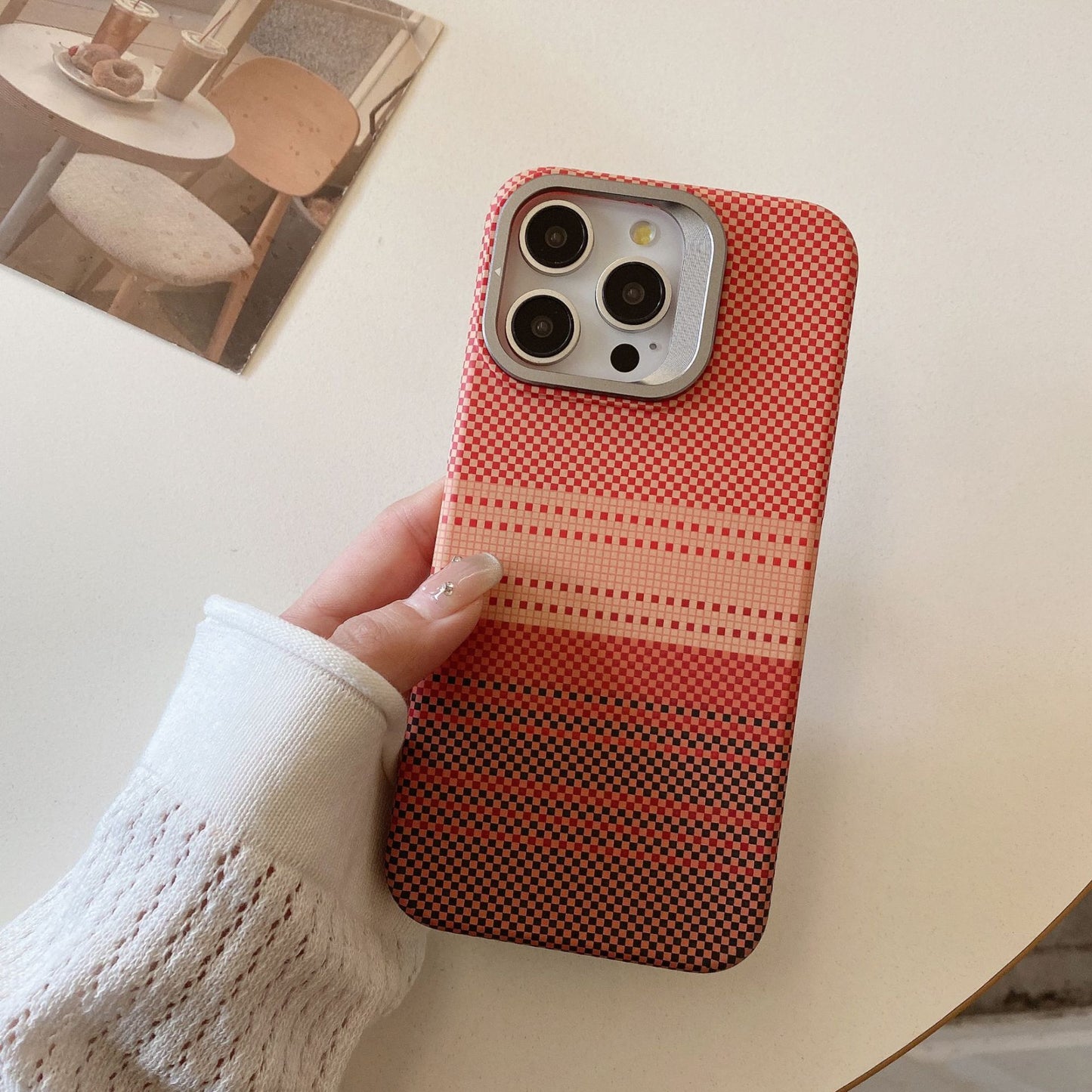 Magnetic iPhone Case with Metal Lens Holder – Protective Shockproof Phone Cover - HZ Mobile