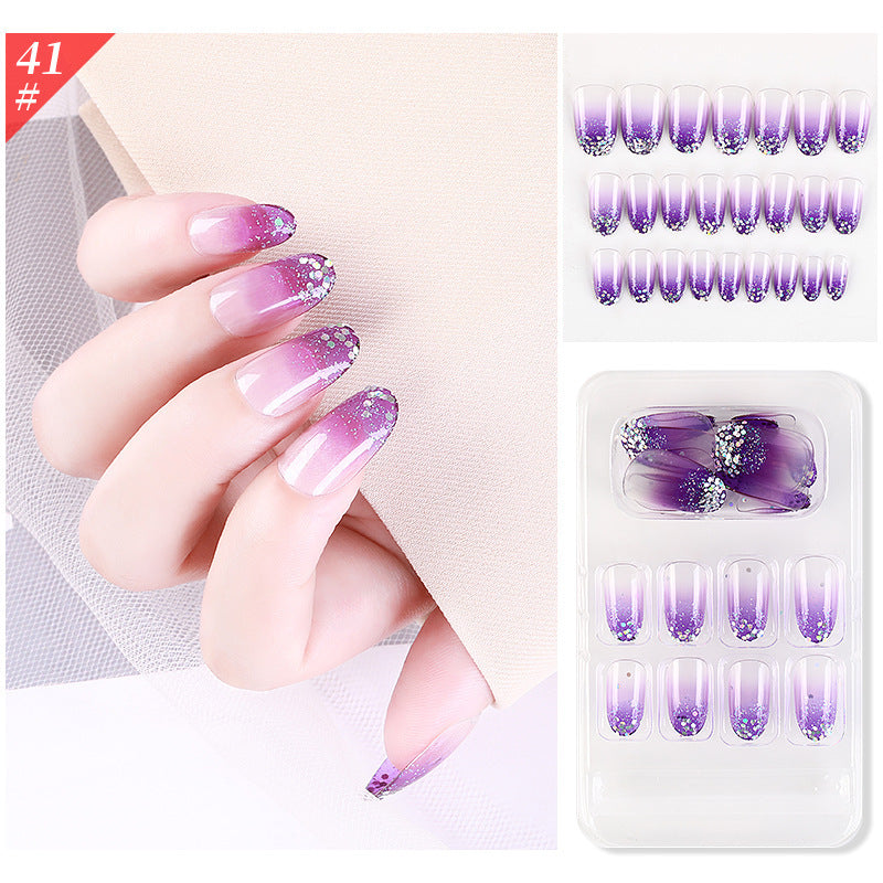 Wearable Fake Nail Patches – Reusable Press-On Nails for Quick DIY Manicure - HZ Mobile
