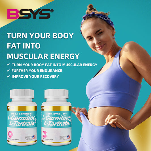 L-Carnitine L-Tartrate Capsules – Energy, Metabolism & Workout Recovery Support - HZ Mobile