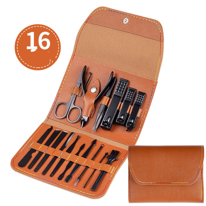 Professional Nail Clippers & Pedicure Set – Scissors, Dead Skin Pliers, Ear Spoon & Nail Groove Trimmers - HZ Mobile