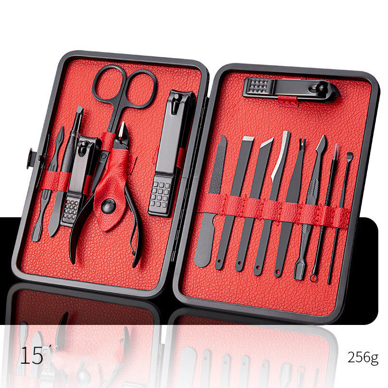 Professional Nail Clippers & Pedicure Set – Scissors, Dead Skin Pliers, Ear Spoon & Nail Groove Trimmers - HZ Mobile