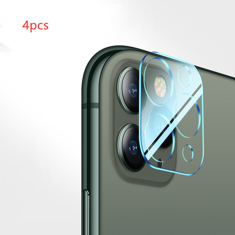 Tempered Glass Transparent Camera Explosion-proof Protection Ring - HZ Mobile