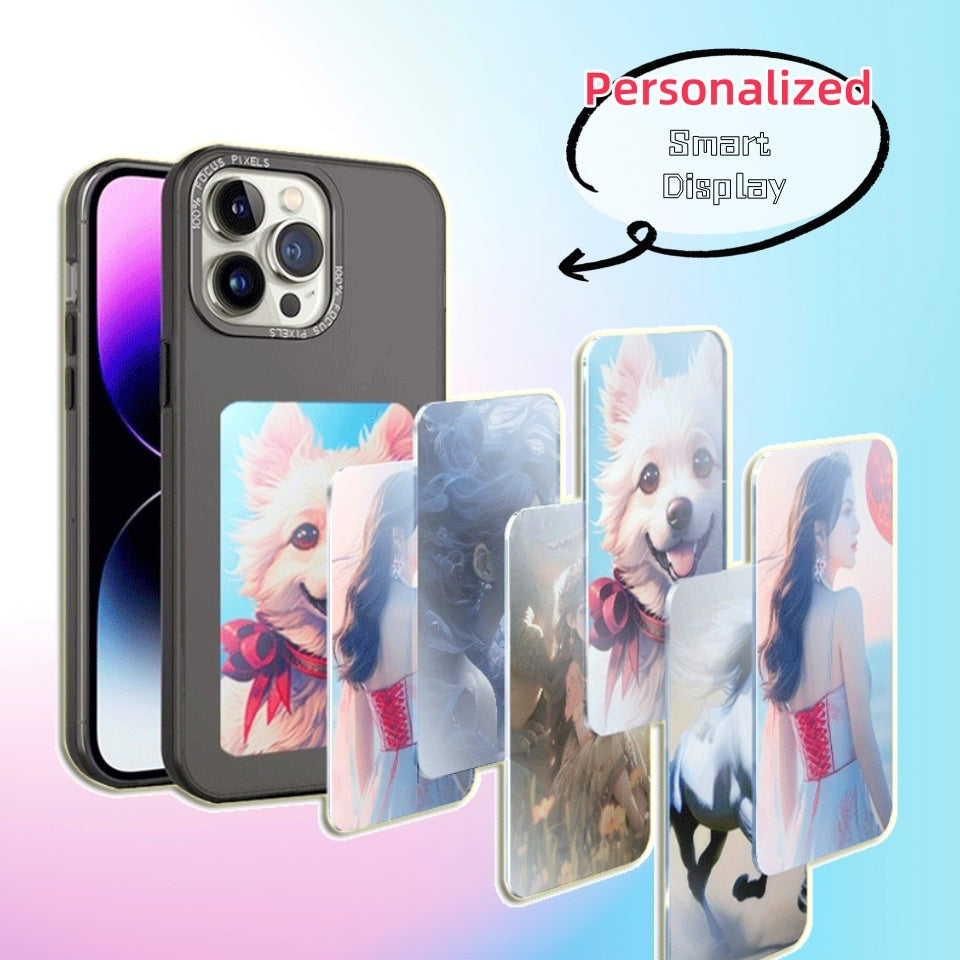 E-ink Screen Phone Case Unlimited Screen Projection Personalized Phone Cover Battery Free New Designer Luxury Phone Case - HZ Mobile
