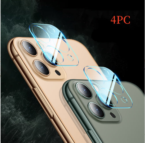Tempered Glass Transparent Camera Explosion-proof Protection Ring - HZ Mobile