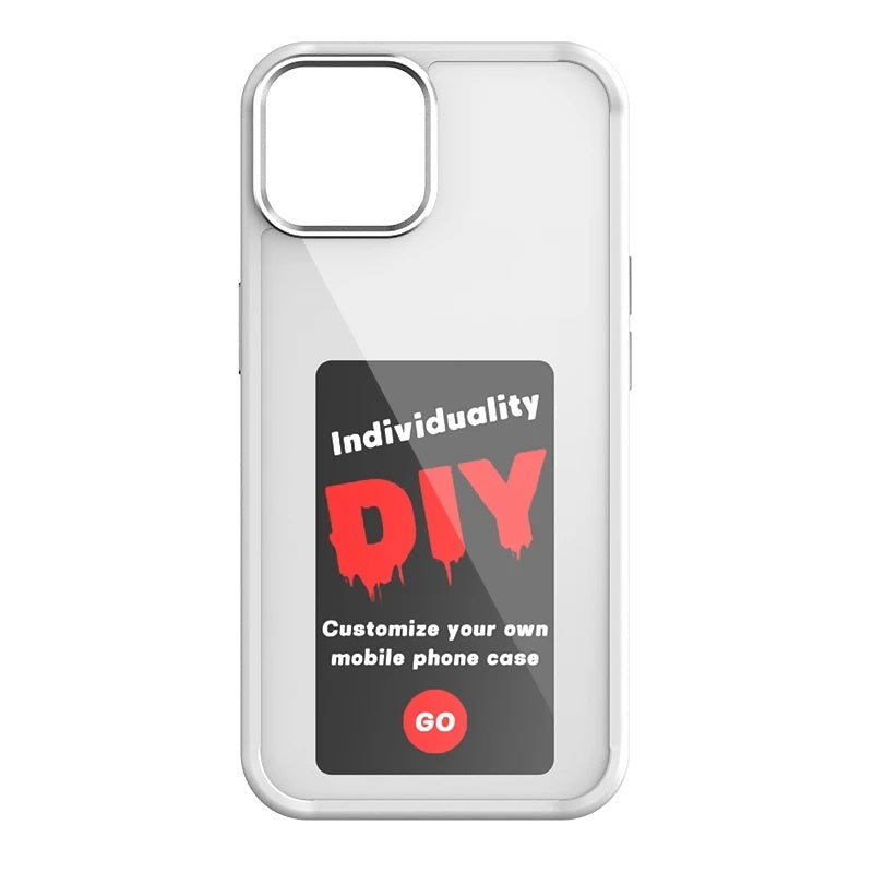E-ink Screen Phone Case Unlimited Screen Projection Personalized Phone Cover Battery Free New Designer Luxury Phone Case - HZ Mobile