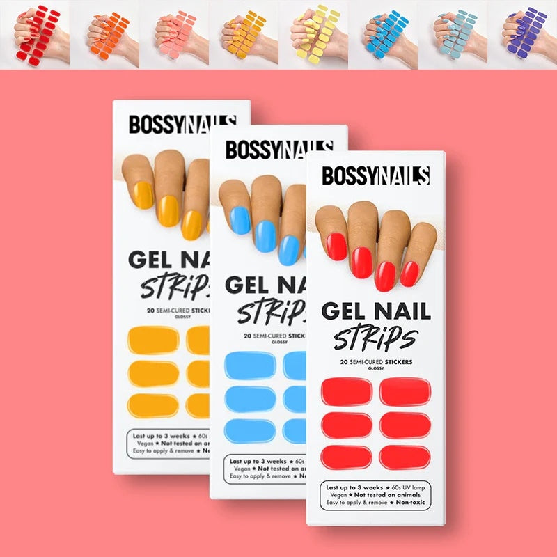 Colorful Letter Nail Stickers – Full Sheet Nail Art Decals for DIY & Salon Manicure - HZ Mobile