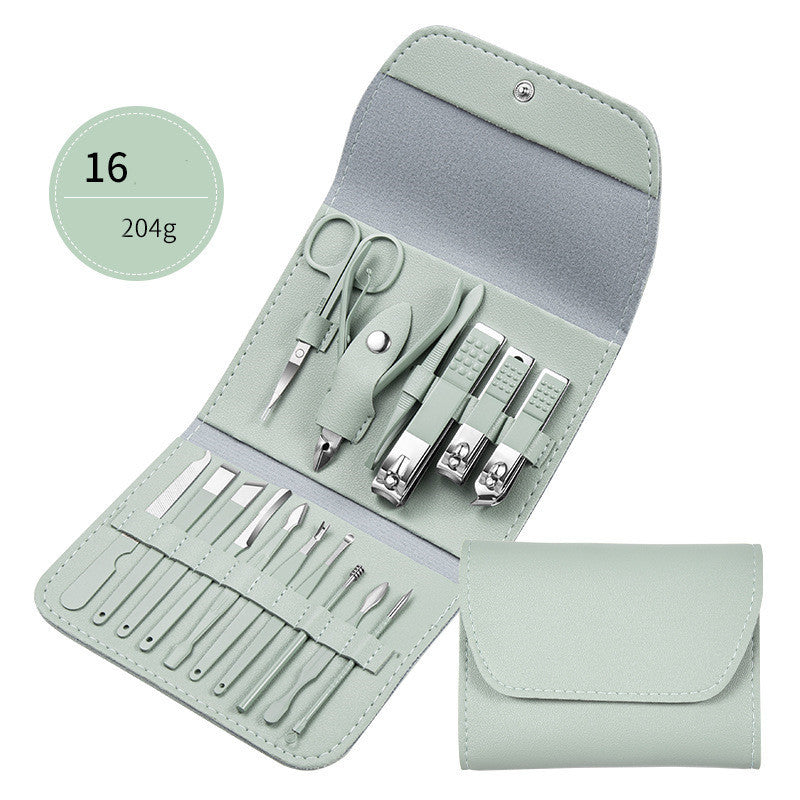 Professional Nail Clippers & Pedicure Set – Scissors, Dead Skin Pliers, Ear Spoon & Nail Groove Trimmers - HZ Mobile