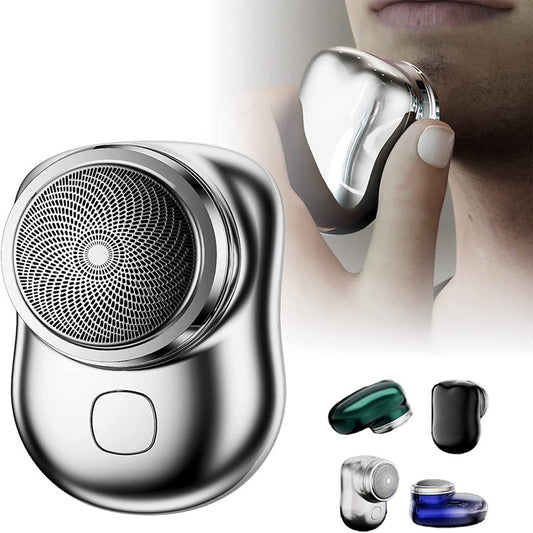 Mini Portable Electric Shaver for Men – Cordless USB Rechargeable, Wet & Dry, Painless - HZ Mobile
