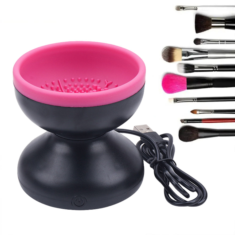 Electric Makeup Brush Cleaner – Portable Automatic USB Cleaning Machine for All Brush Sizes - HZ Mobile