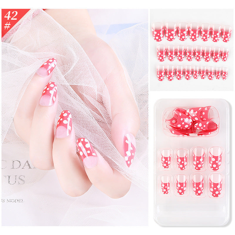 Wearable Fake Nail Patches – Reusable Press-On Nails for Quick DIY Manicure - HZ Mobile