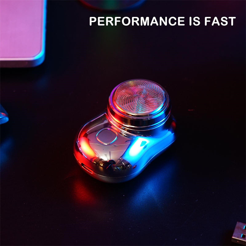 Mini Portable Electric Shaver for Men – Cordless USB Rechargeable, Wet & Dry, Painless - HZ Mobile