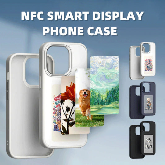 E-ink Screen Phone Case Unlimited Screen Projection Personalized Phone Cover Battery Free New Designer Luxury Phone Case - HZ Mobile