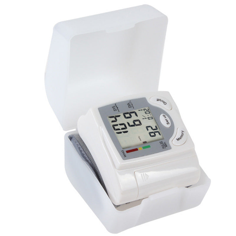 Wrist Blood Pressure Monitor – Fully Automatic Electronic BP Measuring Device for Home & Elderly Use - HZ Mobile