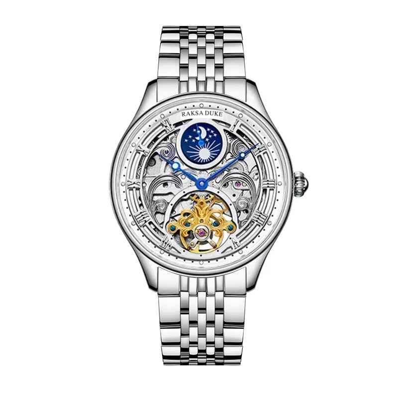 Business Leisure Waterproof Watch with Steel Strap – HZ Mobile - HZ Mobile