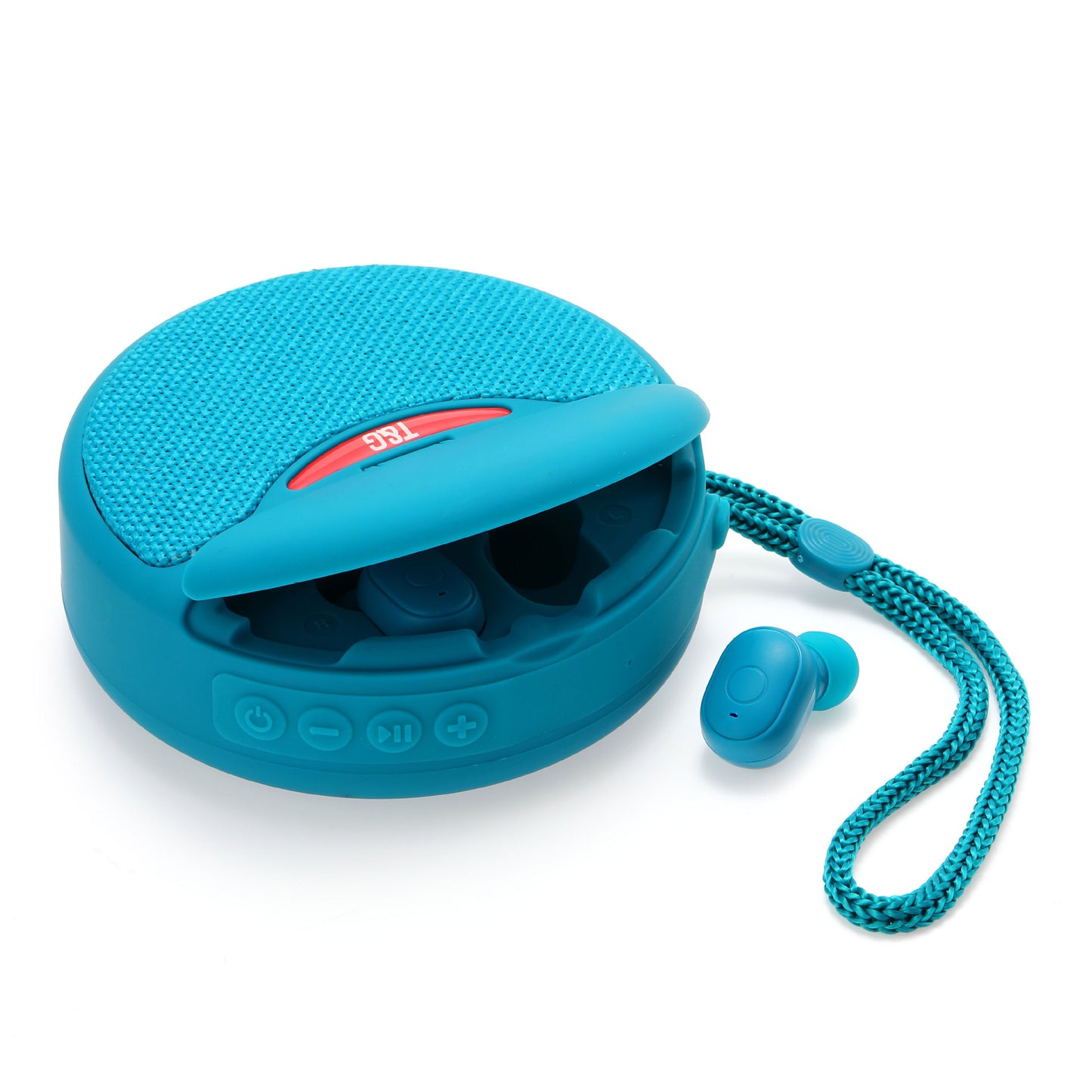 Outdoor Portable Headset Bluetooth Speaker Integrated Wireless 3D Stereo Subwoofer Music Speaker Support TF Card FM Radio - HZ Mobile