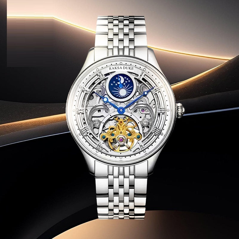 Business Leisure Waterproof Watch with Steel Strap – HZ Mobile - HZ Mobile