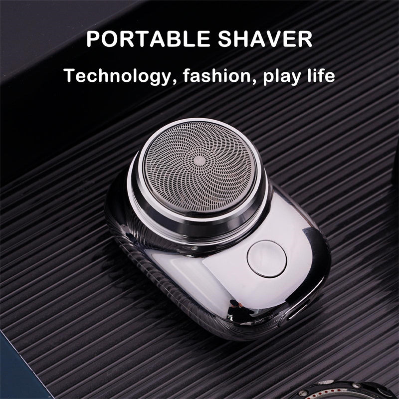 Mini Portable Electric Shaver for Men – Cordless USB Rechargeable, Wet & Dry, Painless - HZ Mobile