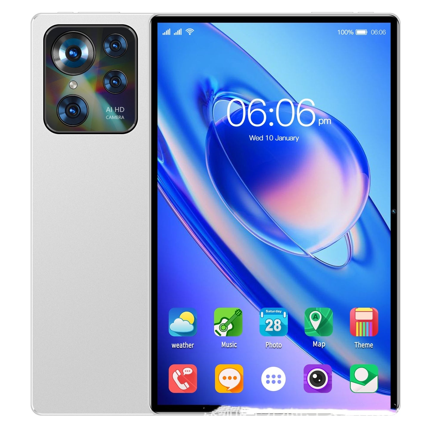 10-Inch Android Tablet PC – Smart Call & Google Apps Enabled, Portable & Powerful - HZ Mobile