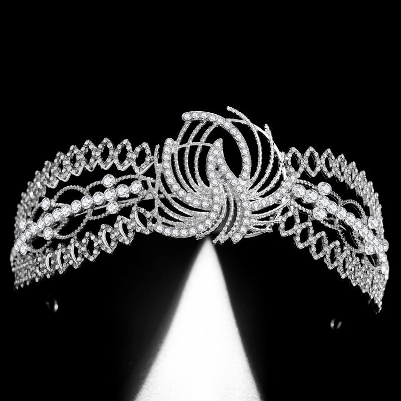 Rhinestone Wedding Hairband – Elegant Bridal Headband Jewelry & Sparkling Hair Accessories - HZ Mobile