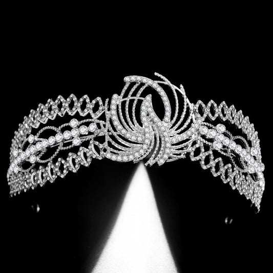 Rhinestone Wedding Hairband – Elegant Bridal Headband Jewelry & Sparkling Hair Accessories - HZ Mobile