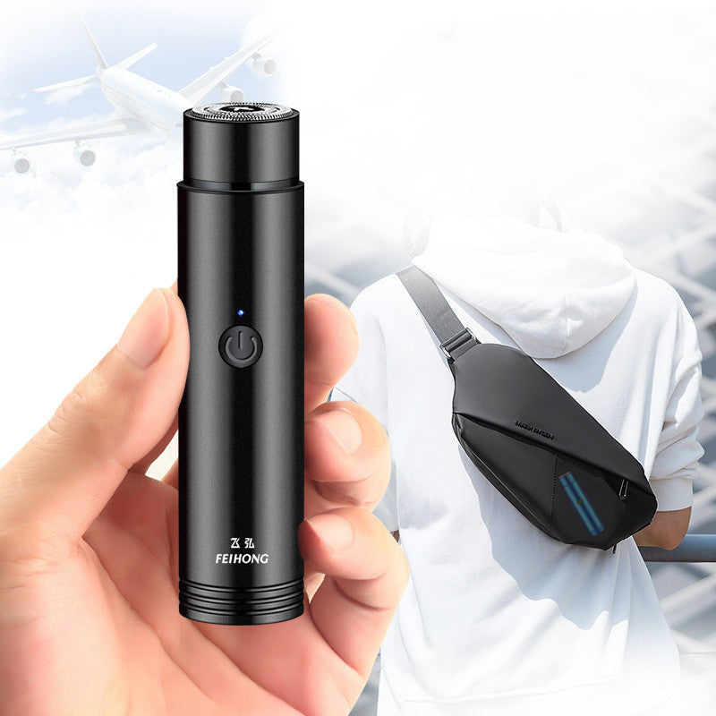 Mini Electric Shaver – Portable USB Rechargeable Travel Shaver for Men - HZ Mobile