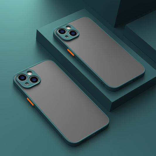 Fine Hole Skin-sensing Phone Case Full Lens Anti-fall Frosted Hard Protective Cover - HZ Mobile