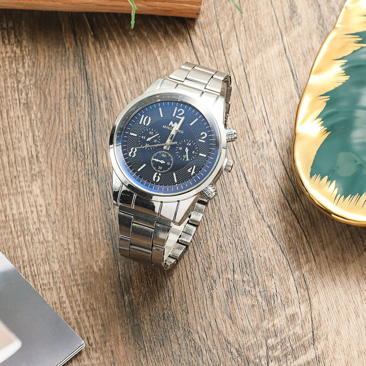Men’s Business Gift Watch Set – Holiday & Birthday Bracelet & Necklace – HZ Mobile - HZ Mobile