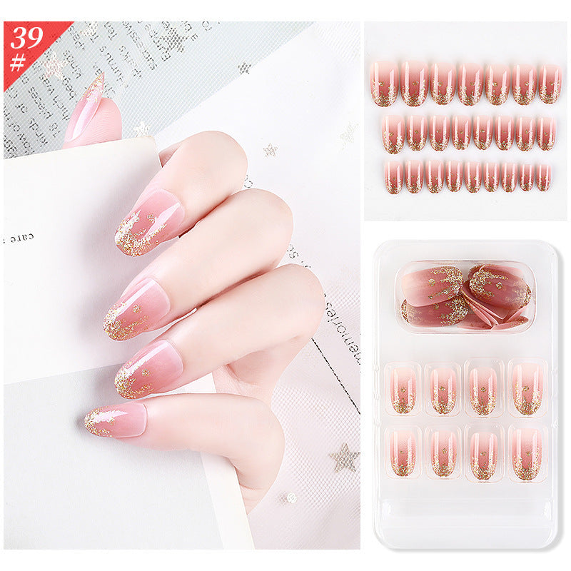 Wearable Fake Nail Patches – Reusable Press-On Nails for Quick DIY Manicure - HZ Mobile