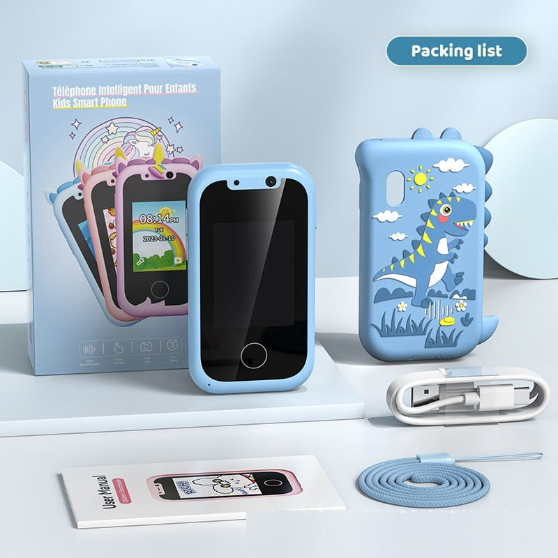 Early Childhood Education Photo Video Game Mini Bear Handheld Touch Mobile Phone Camera - HZ Mobile