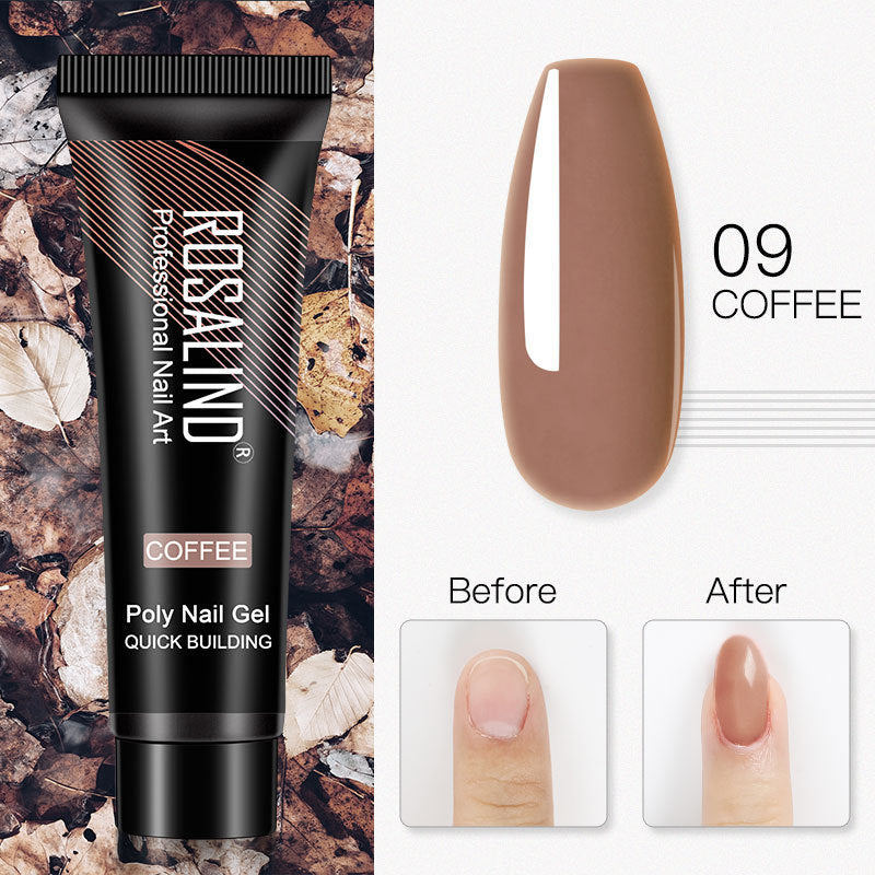 ROSALIND 15ml Crystal UV Nail Extension Gel – Builder Glue for DIY & Professional Manicure - HZ Mobile