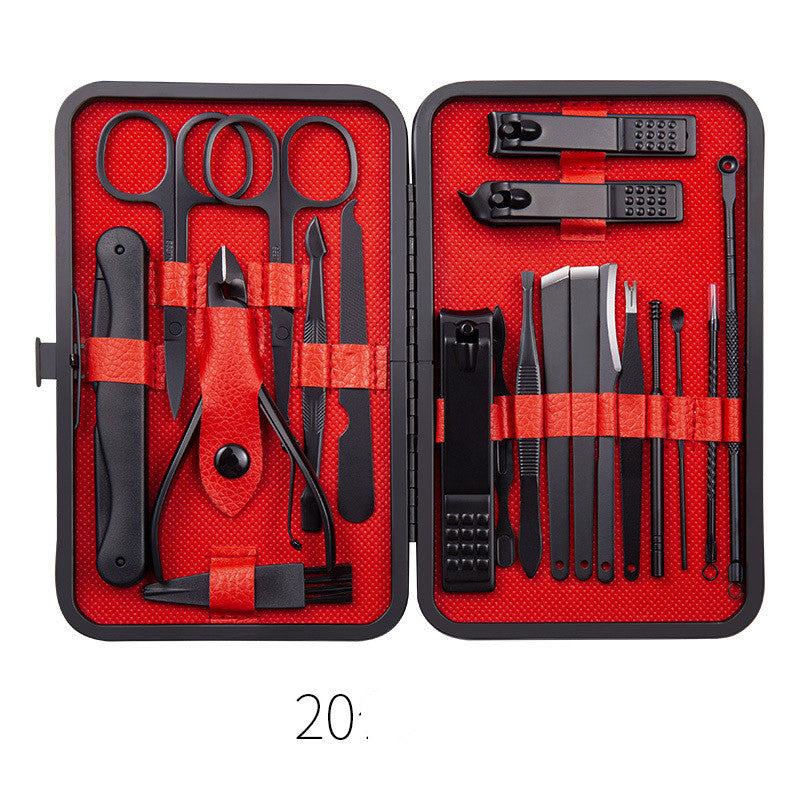 Professional Nail Clippers & Pedicure Set – Scissors, Dead Skin Pliers, Ear Spoon & Nail Groove Trimmers - HZ Mobile