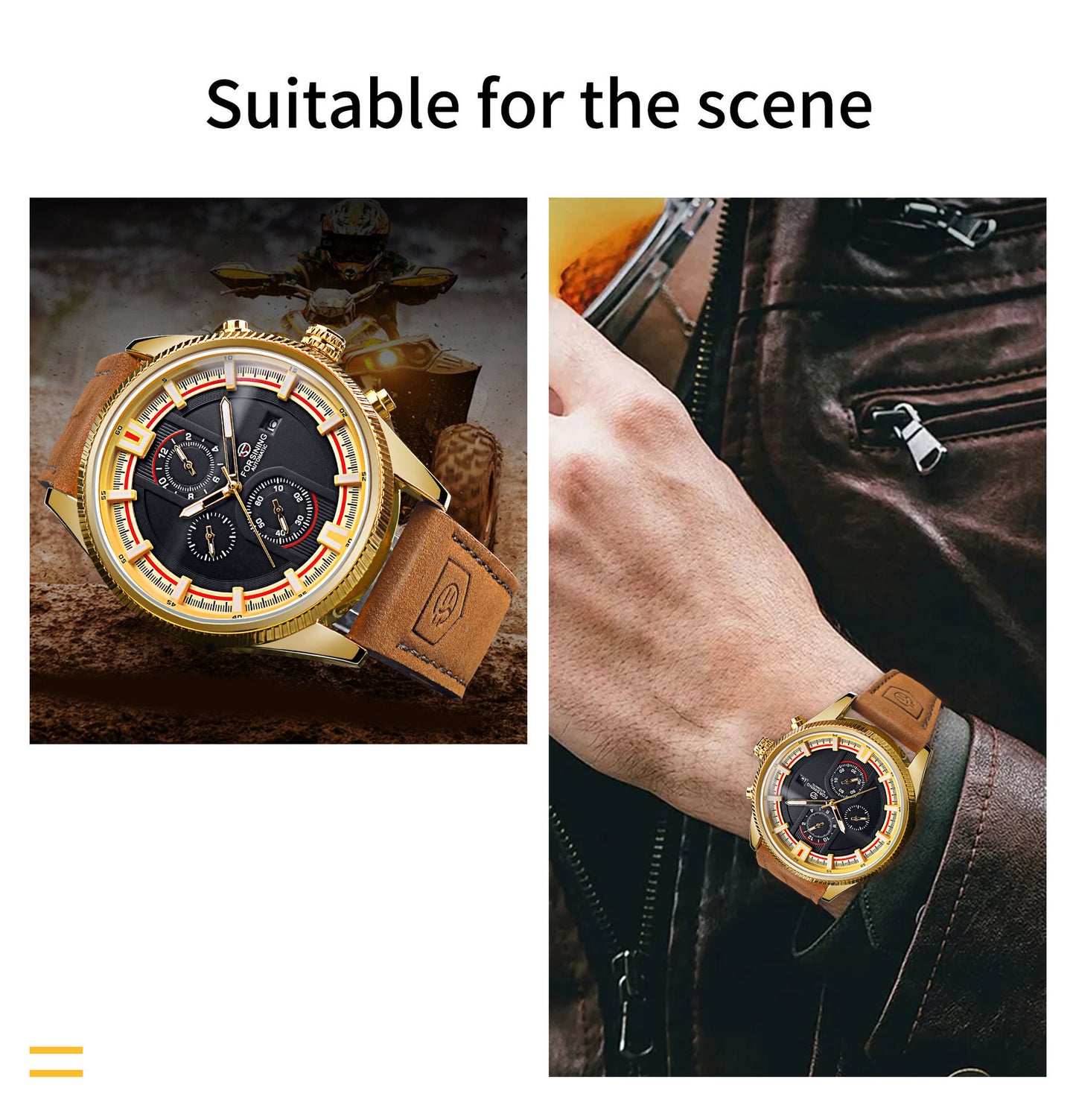 30M Waterproof Men’s Week Calendar Automatic Mechanical Watch – HZ Mobile - HZ Mobile