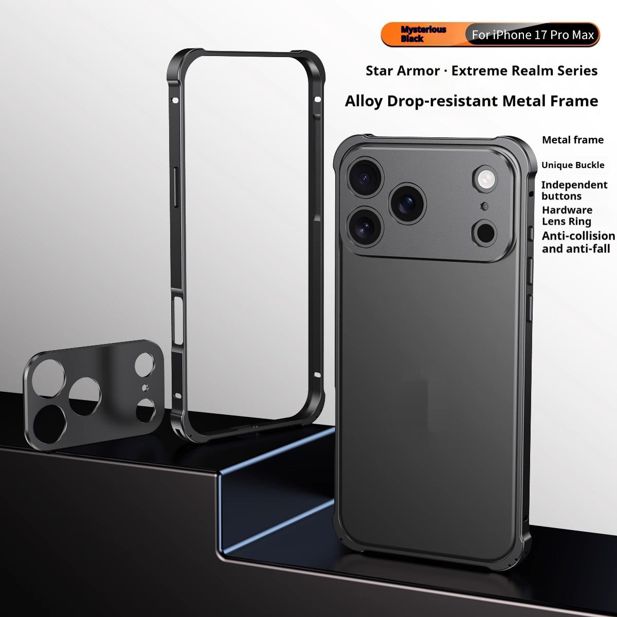 Apple iPhone 17 Pro Max Air Case – Clear, Shockproof & Slim Fit - HZ Mobile