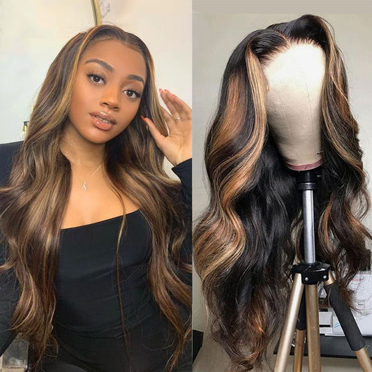 Women’s Fashion Long Curly Wig – Foreign Trade Synthetic Fiber Wigs with Rose Net Cap - HZ Mobile