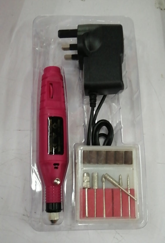 Professional Electric Manicure Machine – Nail Drill & Filing Tool for Acrylic, Gel & DIY Nails - HZ Mobile