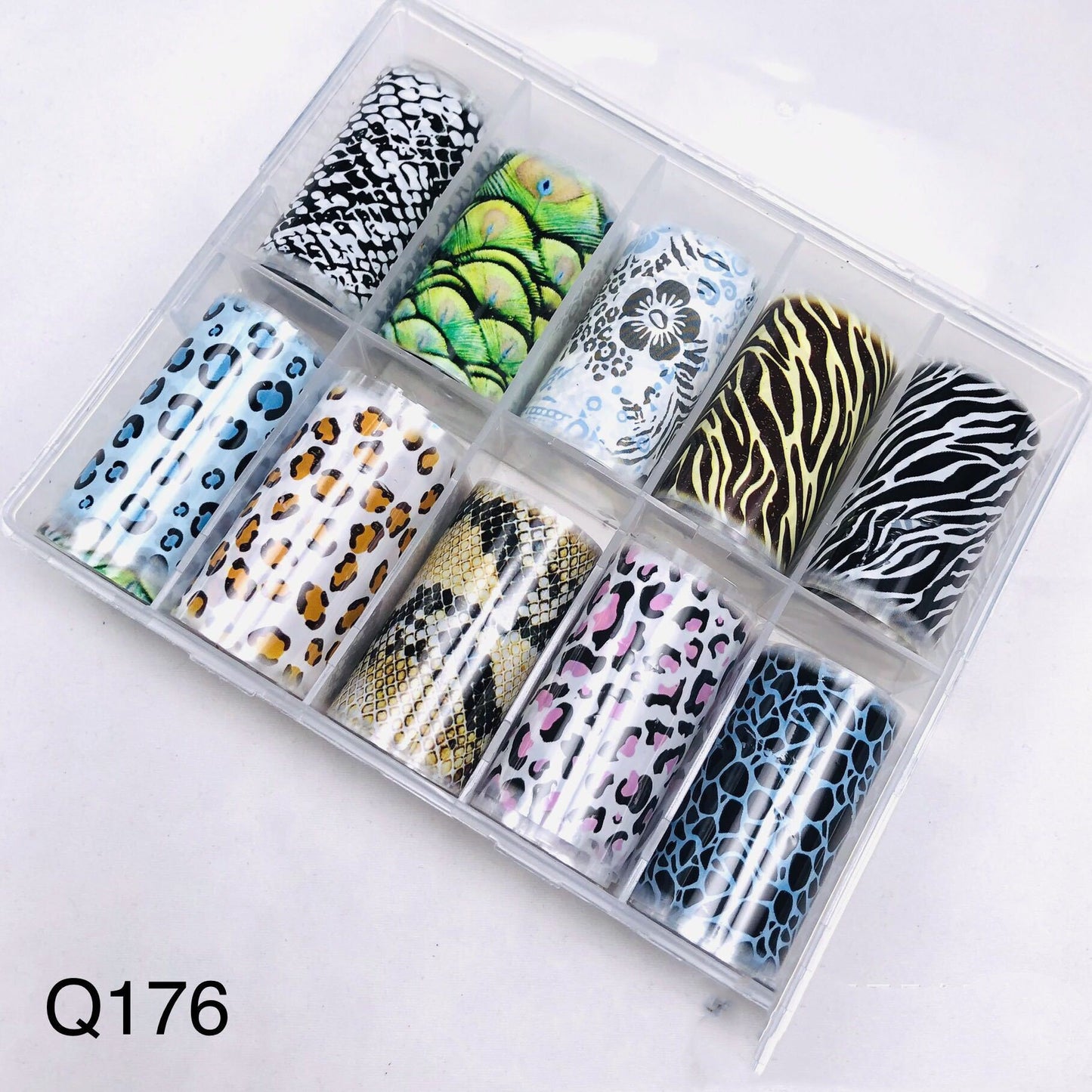 Butterfly & Star Nail Transfer Paper – Laser Foil Stickers for DIY European & American Nail Art - HZ Mobile