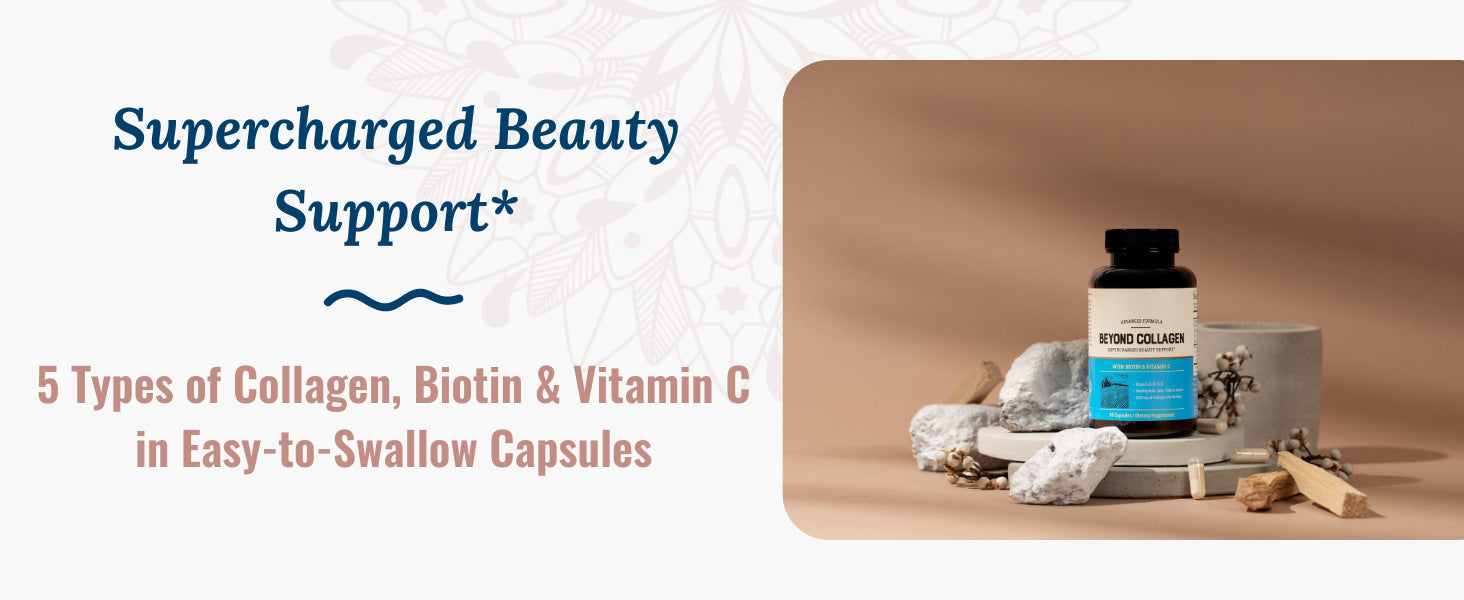 Collagen Capsules – Skin, Hair & Nail Support for Firmness, Hydration & Anti-Aging - HZ Mobile