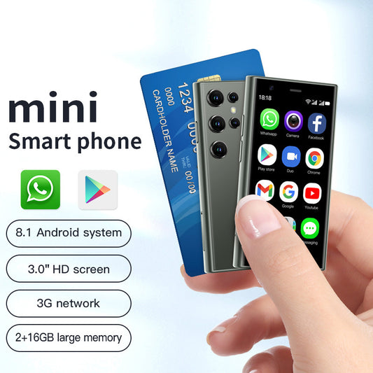 S23PRO & XS15 Mini Smart Small Mobile Phone 30 Screen 2G 16G Android 3G Network WIFI - HZ Mobile