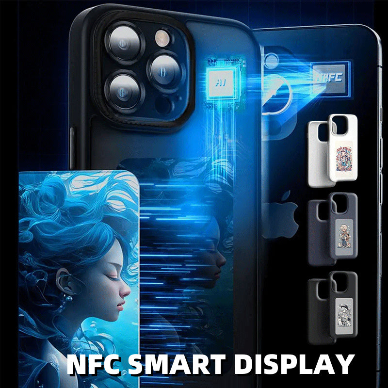 E-ink Screen Phone Case Unlimited Screen Projection Personalized Phone Cover Battery Free New Designer Luxury Phone Case - HZ Mobile