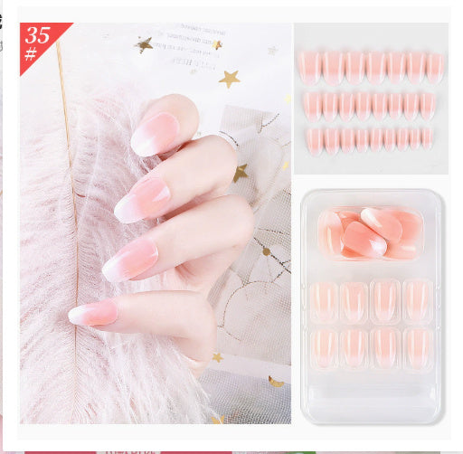 Wearable Fake Nail Patches – Reusable Press-On Nails for Quick DIY Manicure - HZ Mobile