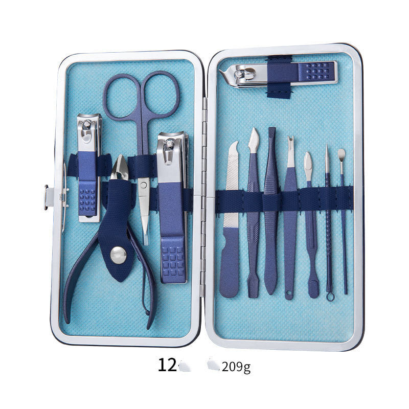 Professional Nail Clippers & Pedicure Set – Scissors, Dead Skin Pliers, Ear Spoon & Nail Groove Trimmers - HZ Mobile
