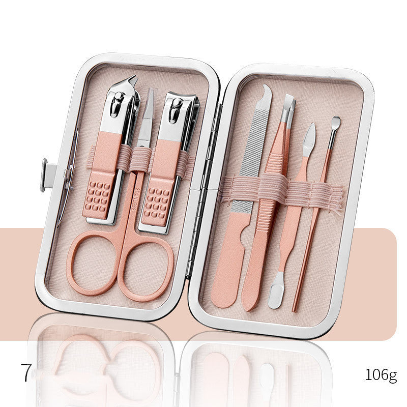 Professional Nail Clippers & Pedicure Set – Scissors, Dead Skin Pliers, Ear Spoon & Nail Groove Trimmers - HZ Mobile