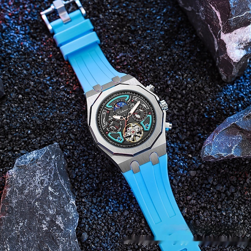 Fully Automatic Men’s Mechanical Royal Oak Sports Waterproof Watch – HZ Mobile - HZ Mobile