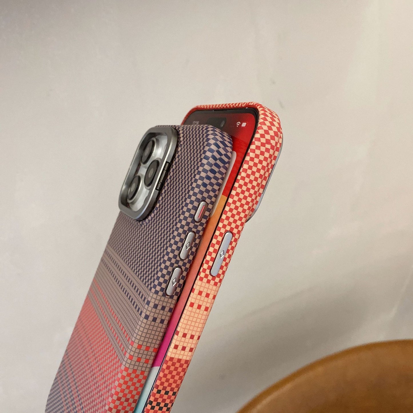 Magnetic iPhone Case with Metal Lens Holder – Protective Shockproof Phone Cover - HZ Mobile