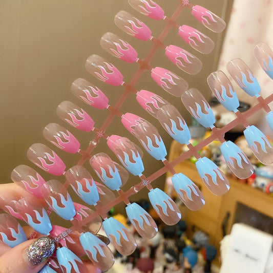 Women’s Fashion Removable Fake Nails – Stylish Ready-to-Wear Press-On Tips for DIY & Salon Manicure - HZ Mobile