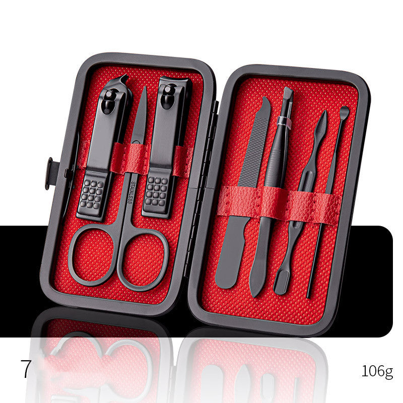 Professional Nail Clippers & Pedicure Set – Scissors, Dead Skin Pliers, Ear Spoon & Nail Groove Trimmers - HZ Mobile
