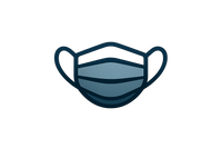 Face Mask Logo symbol