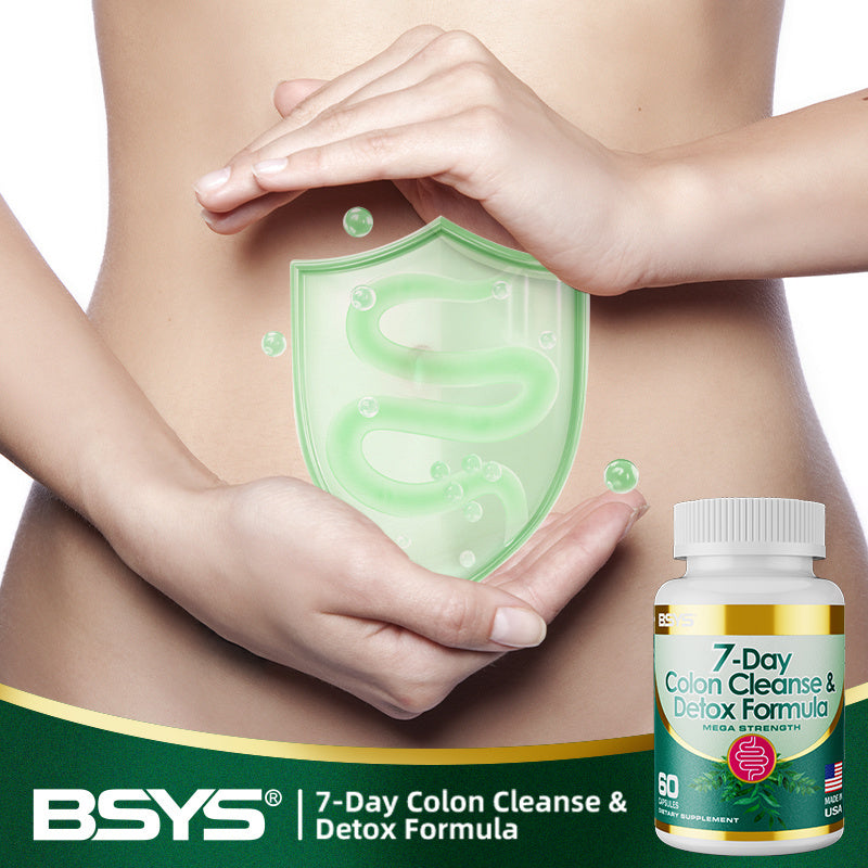 7-Day Colon Cleanse & Detox Capsules – Natural Digestive Support & Gentle Detox Formula - HZ Mobile