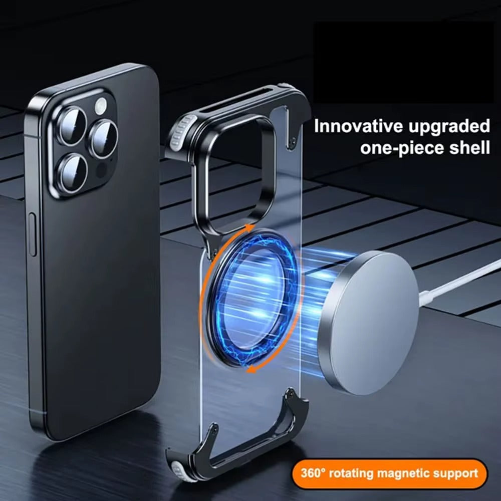 Fancy Suites — Magnetic Acrylic Hybrid Case (iPhone) - HZ Mobile